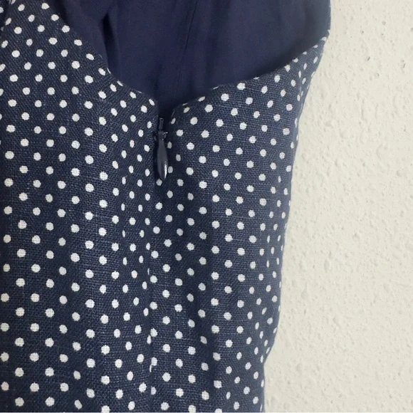 Reformation soraya polka dot sleeveless linen dress - Picture 9 of 10